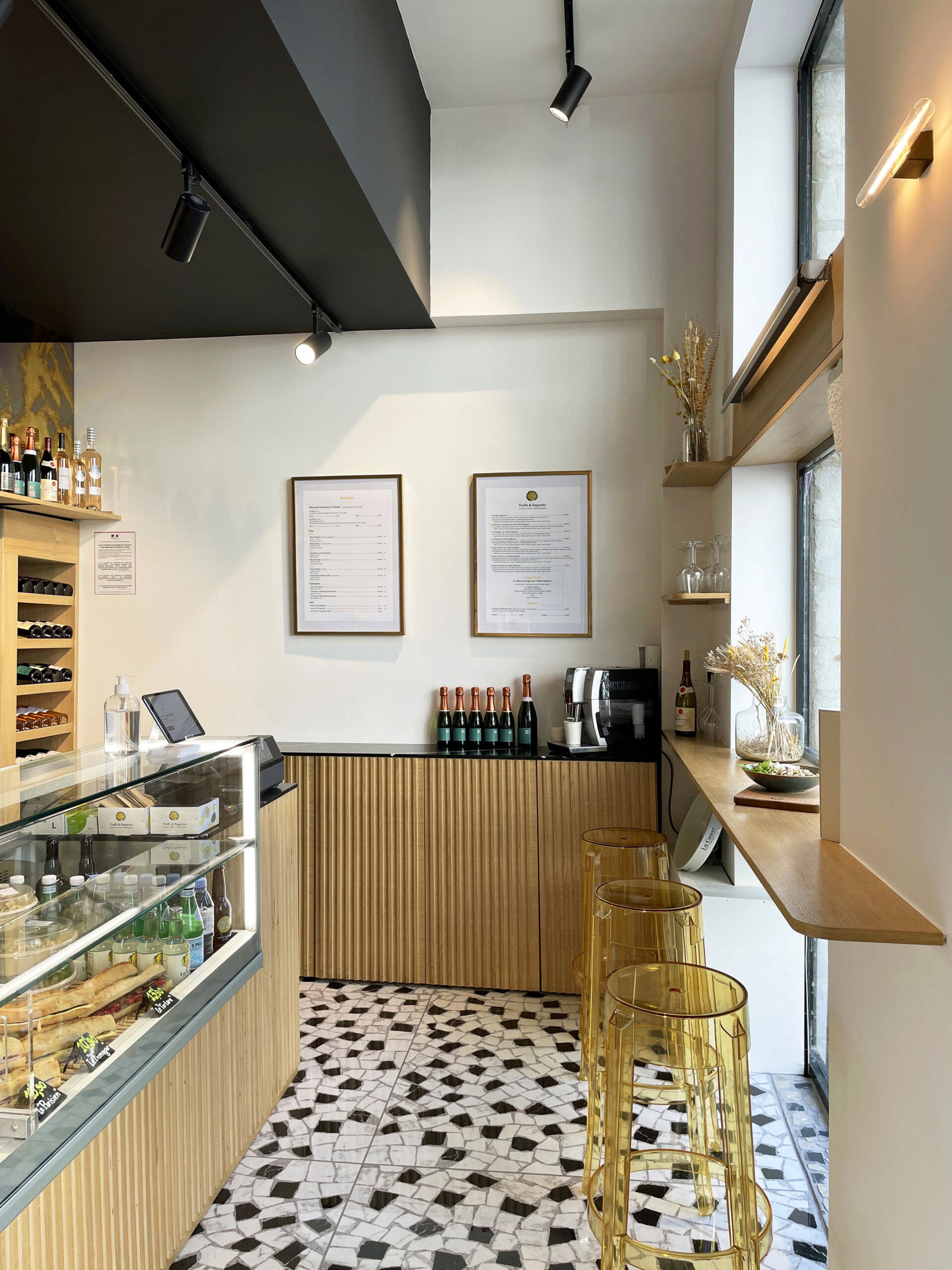 Projet Truffe et Baguette restaurant, concept store